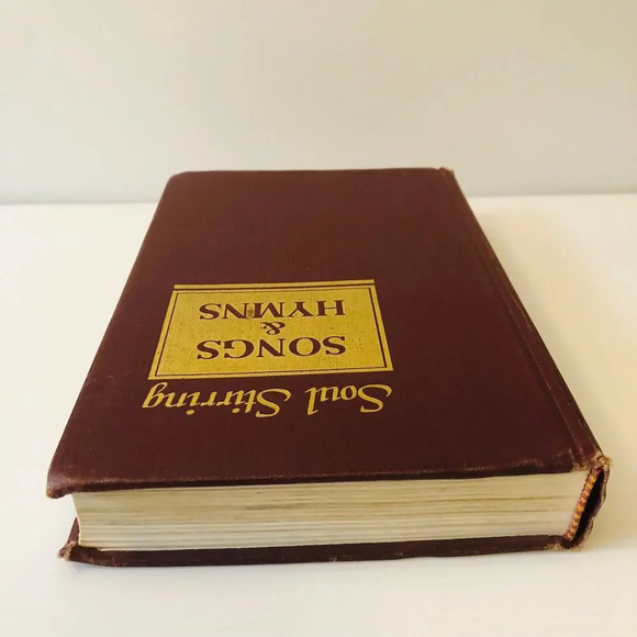 Vintage 70s Soul Stirring Songs & Hymns Hardcover (Maroon) - Picture 3 of 10